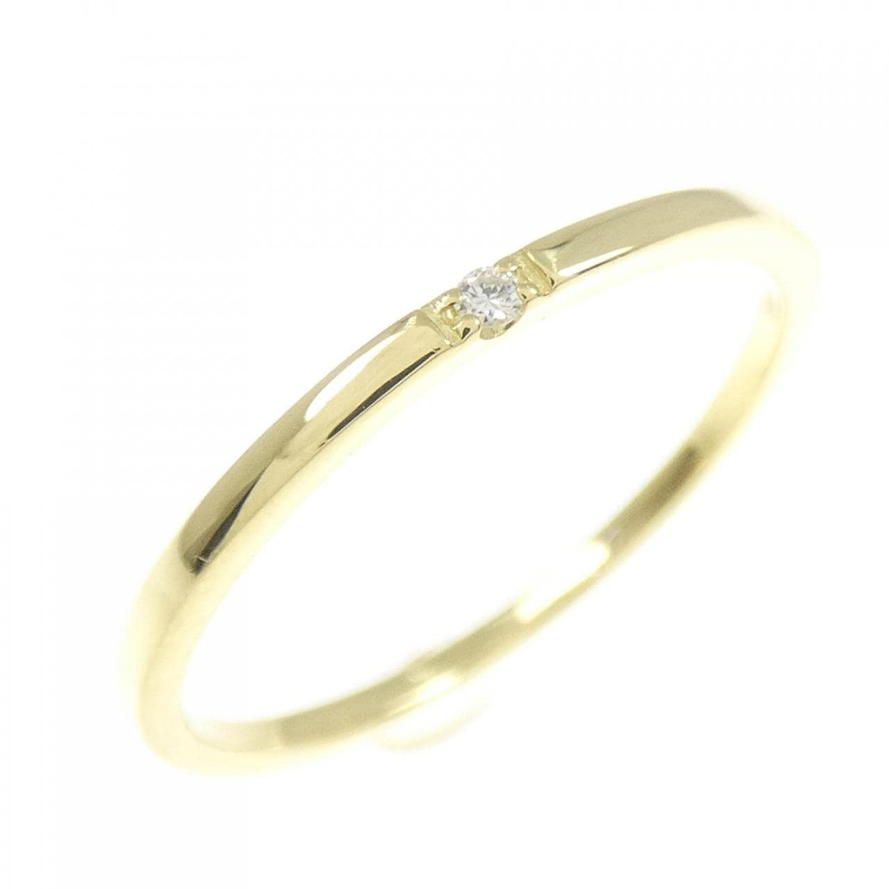K18YG ダイヤモンド リング 0.01CT
