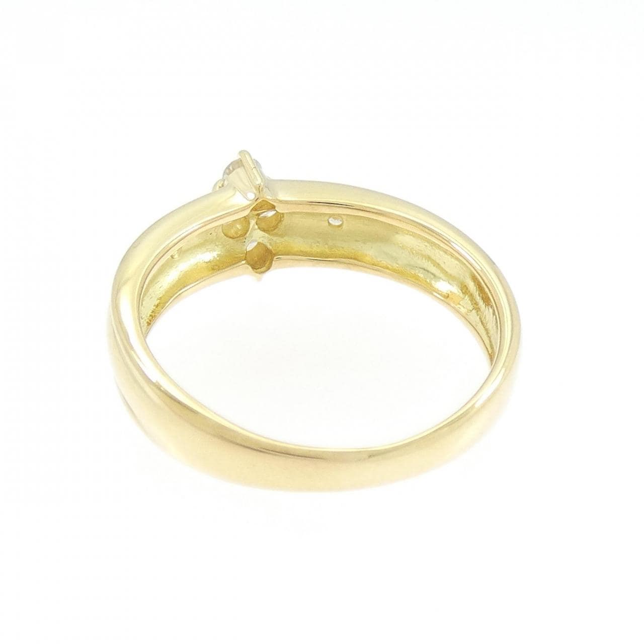 K18YG ダイヤモンド リング 0.17CT