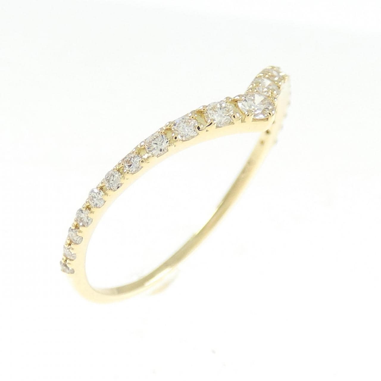 [BRAND NEW] K18YG Diamond ring 0.20CT