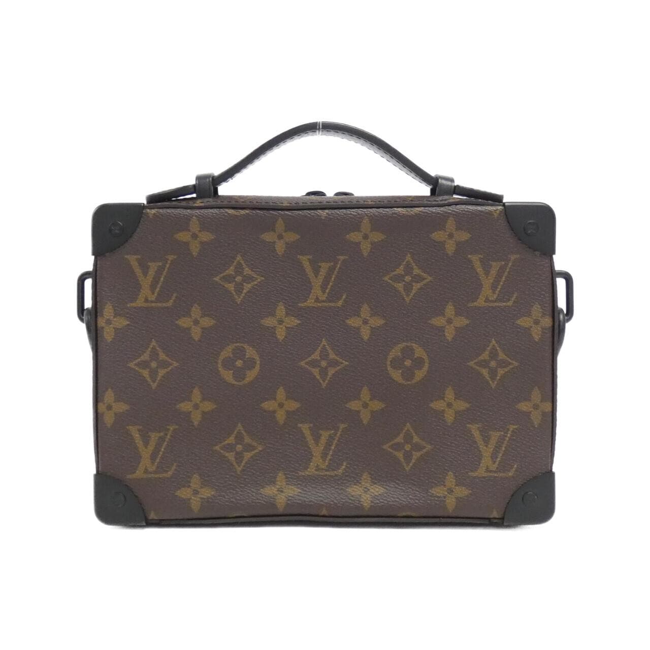 LOUIS VUITTON Monogram Macassar Handle Soft Trunk M45935 Shoulder Bag