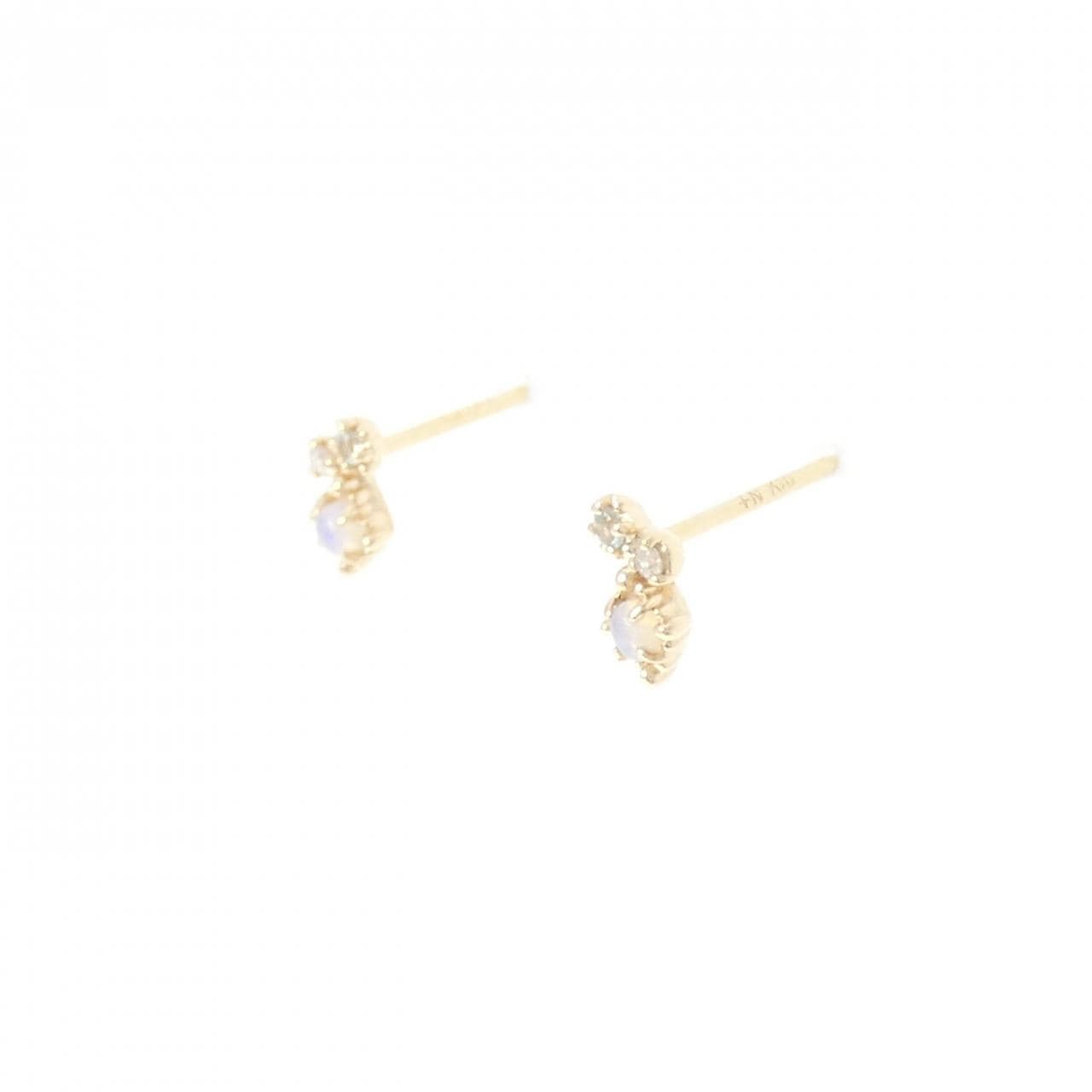 ノジェス カラーストーン ピアス