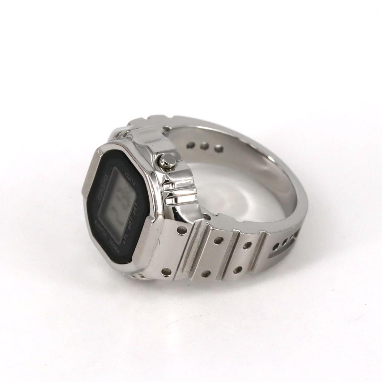 カシオ リングウォッチ CRW-001-1JR SS クォーツ