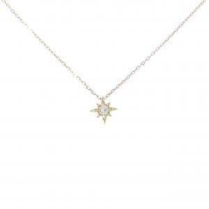 K18YG ダイヤモンド ネックレス 0.04CT