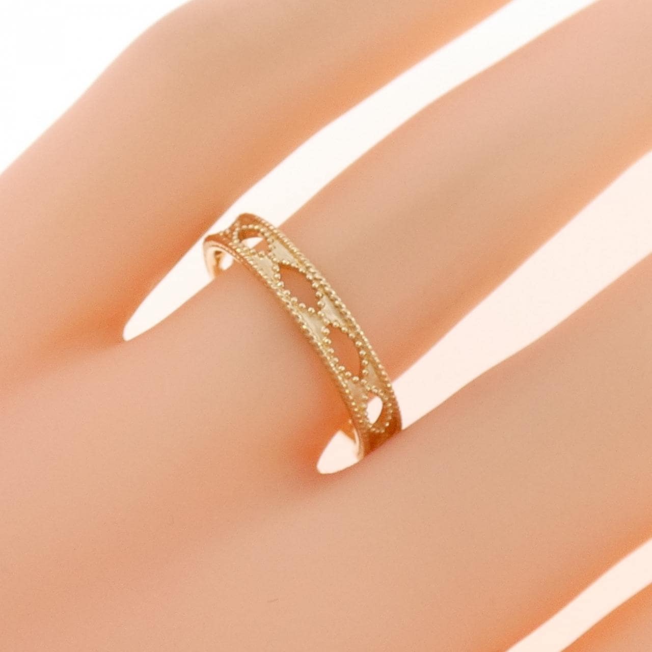 アガット K10YG リング