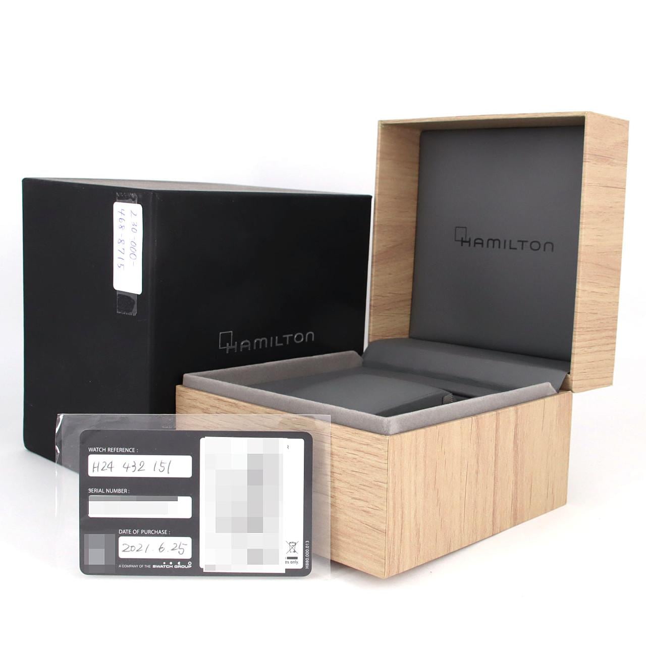 【ノーメンテナンス還元価格】ハミルトン ベンチュラクロノ H244320/H24432151 SS クォーツ