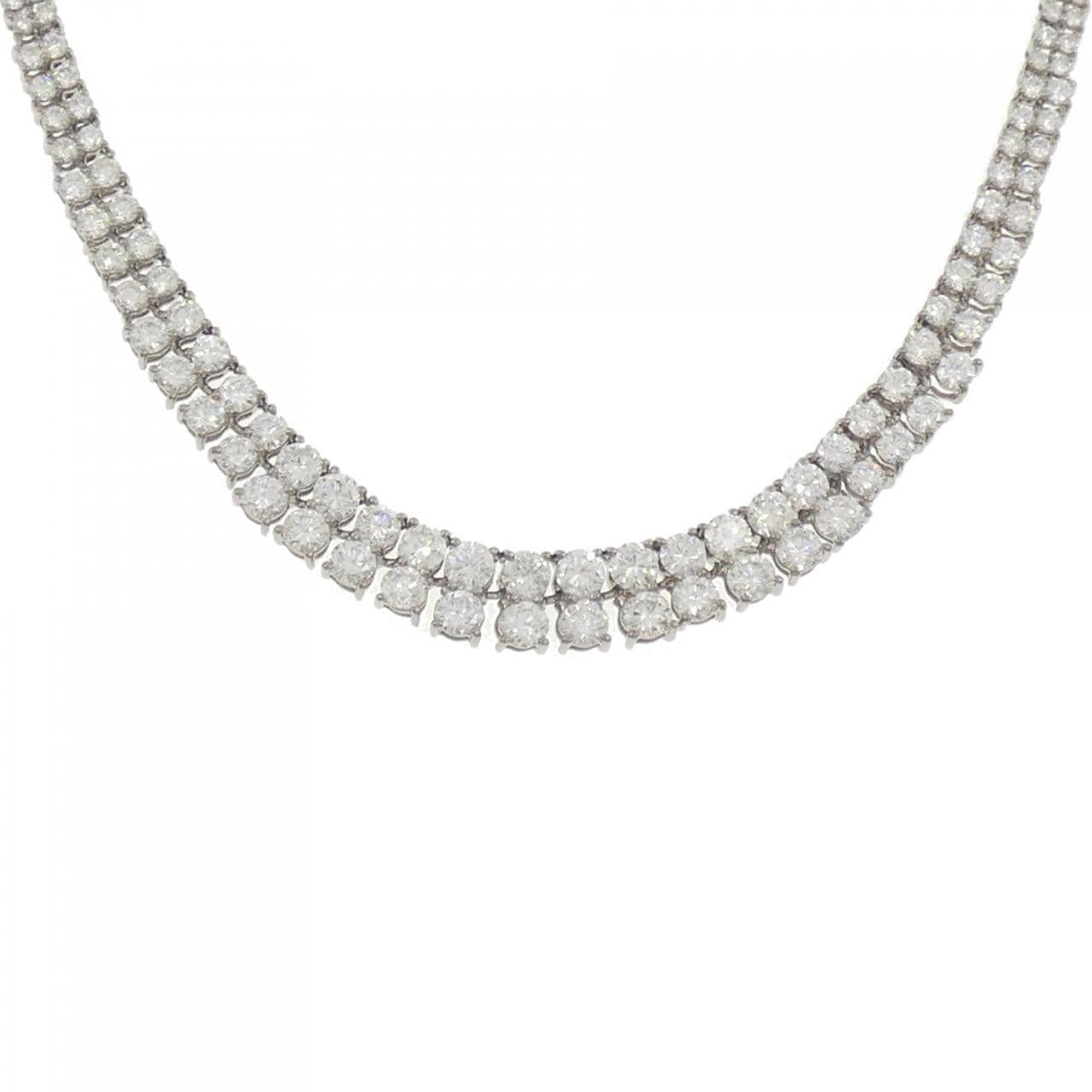 PT850 ダイヤモンド ネックレス 10.01CT