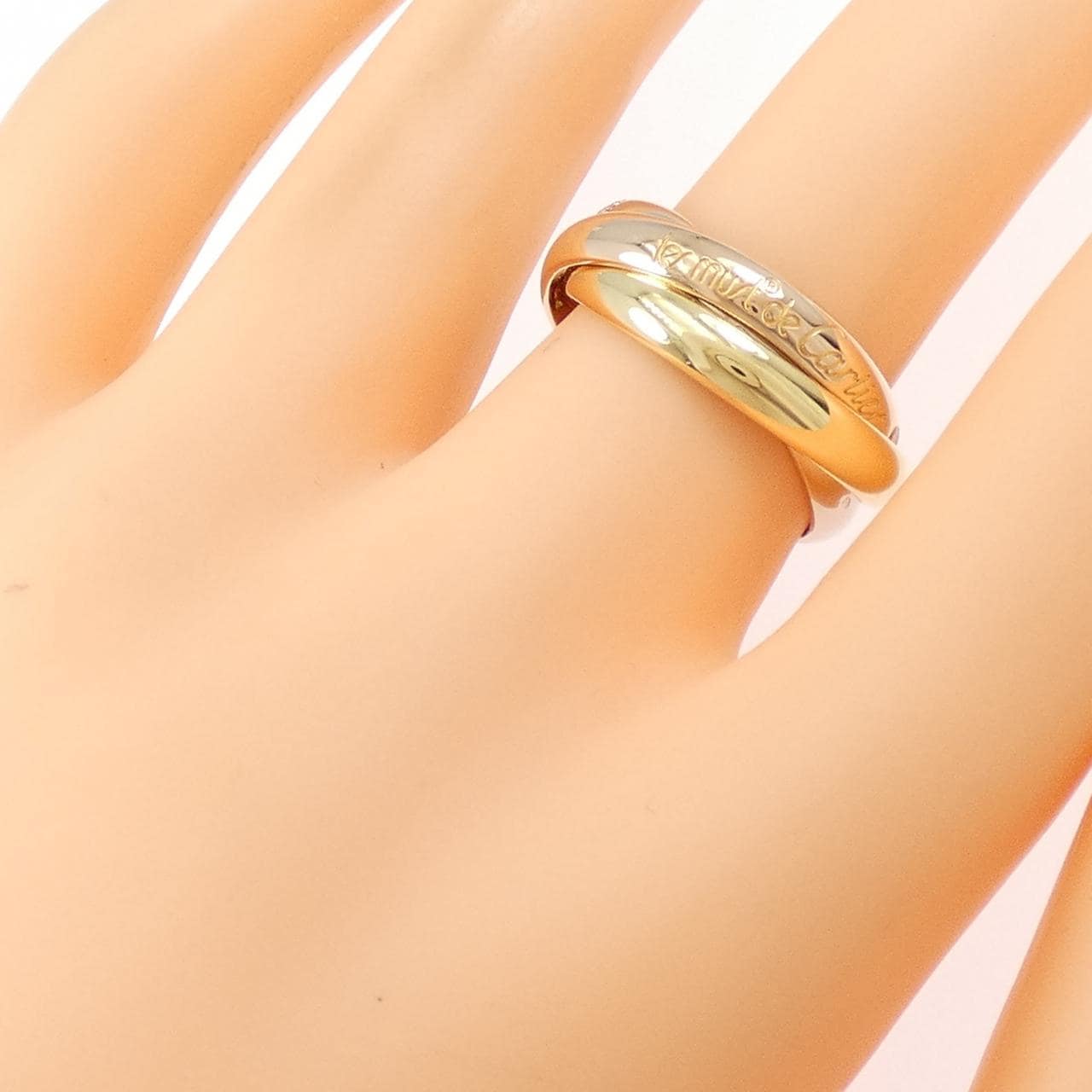 【ヴィンテージ】カルティエ トリニティ 150周年限定品 リング