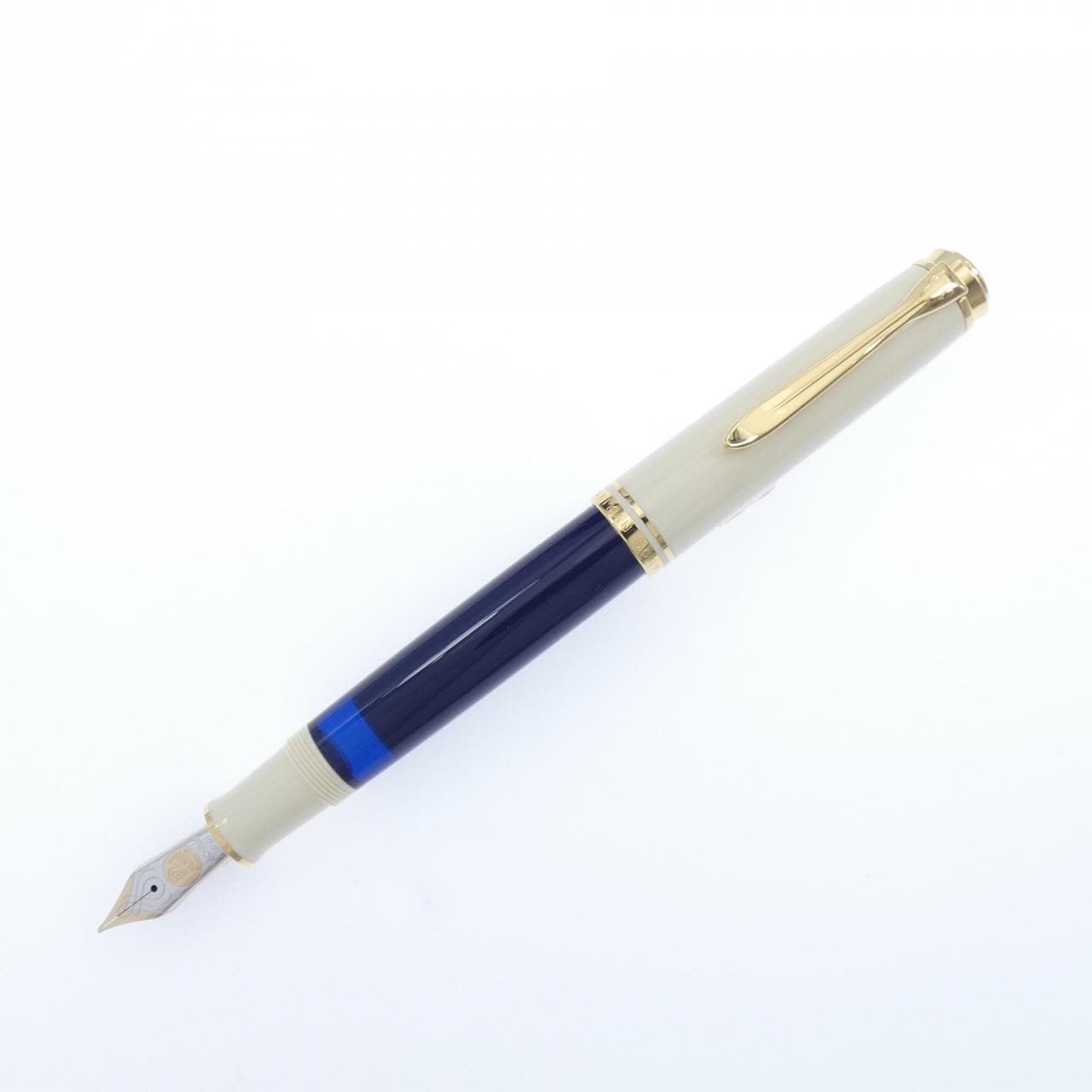 ペリカン スーベレーンM800クリームブルー 万年筆