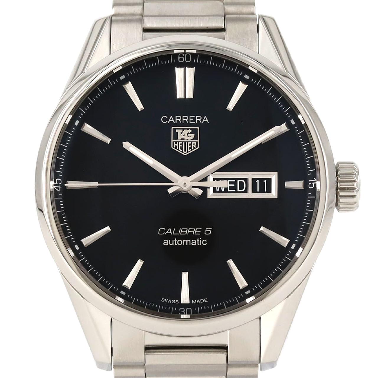 タグ･ホイヤー カレラデイデイト･キャリバー5 WAR201A.BA0723 SS 自動巻