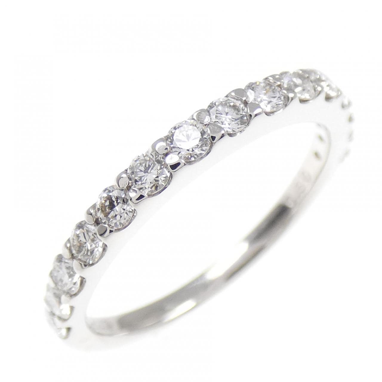 PT900 ハーフエタニティ ダイヤモンド リング 0.50CT