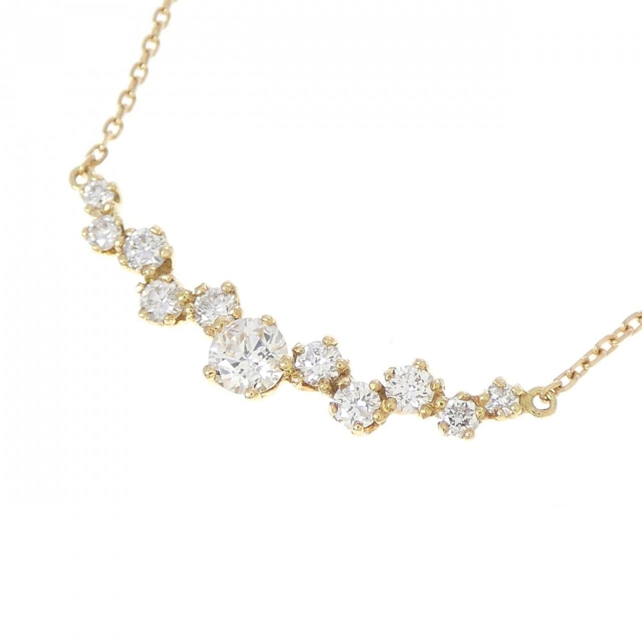 フェスタリア ダイヤモンド ネックレス 0.127CT