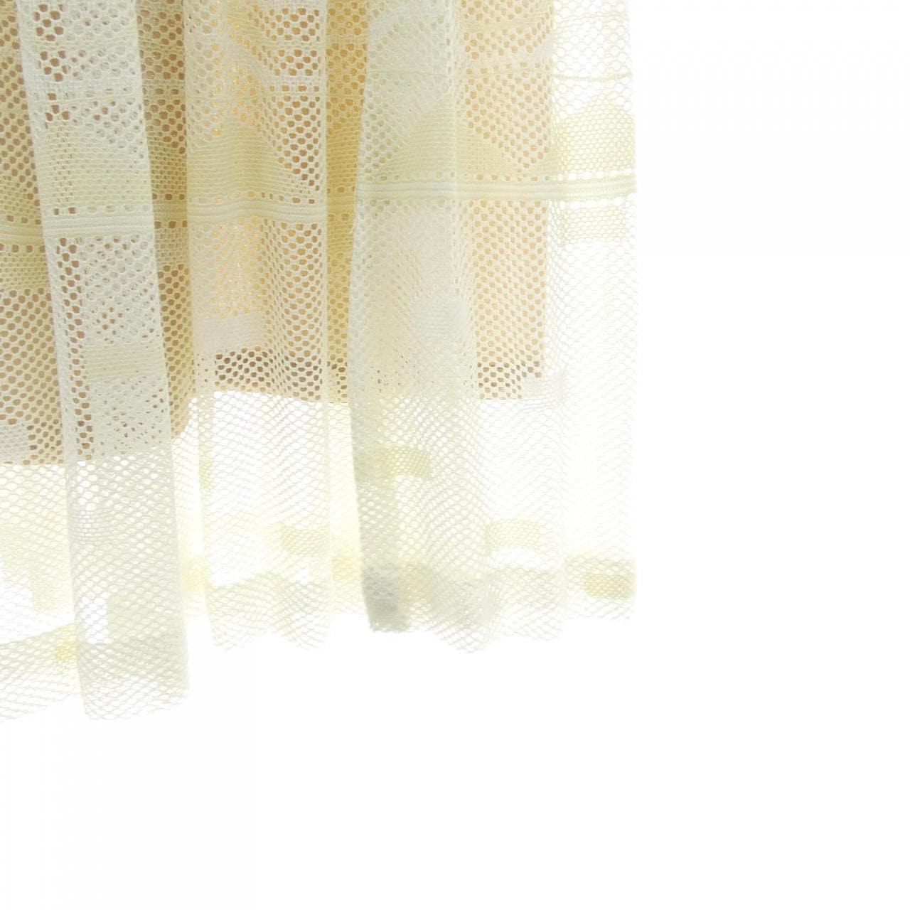 プリーツプリーズ PLEATS PLEASE 2007 幾何学メッシュ 消しプリーツ PP61-JG674 7561033 スカート