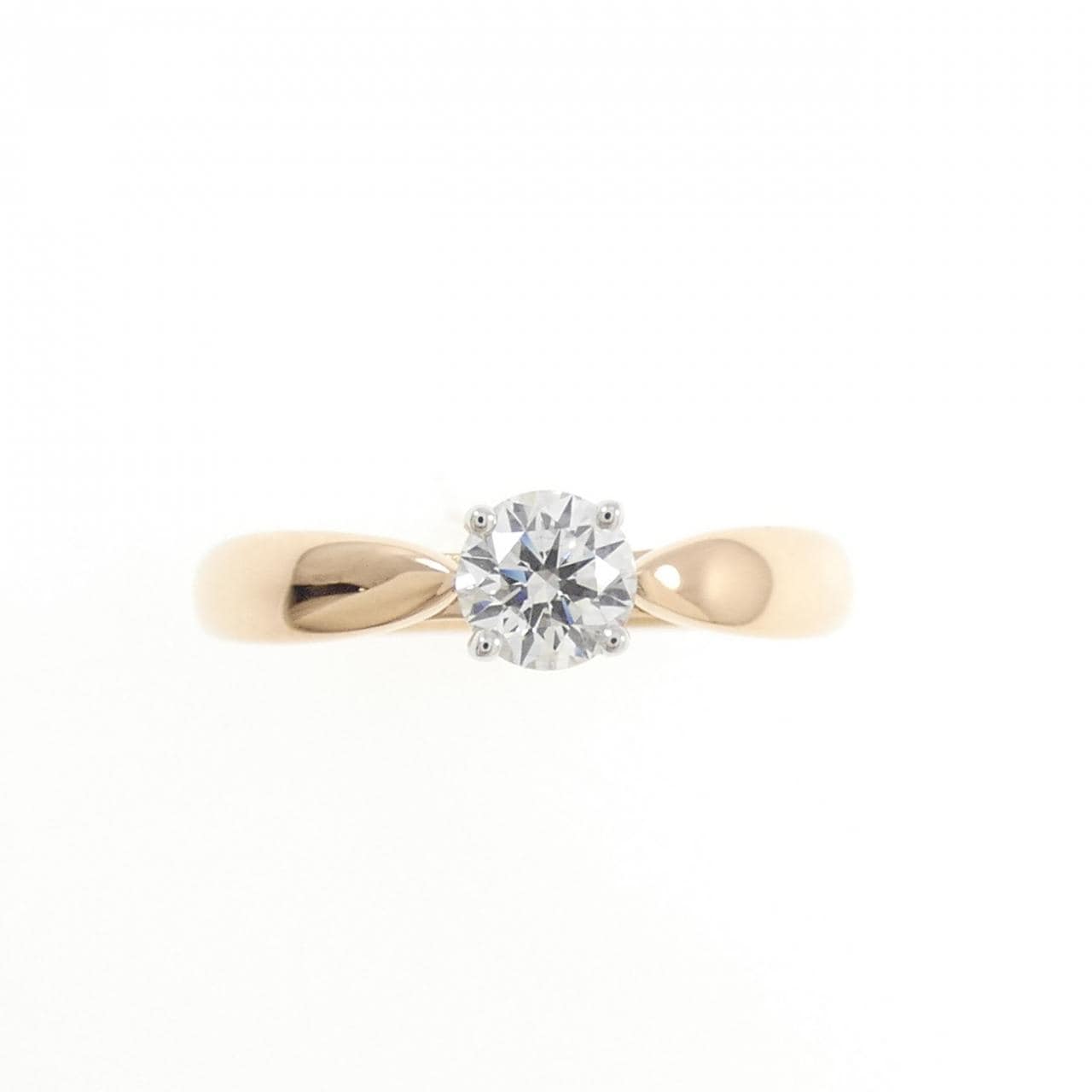 ティファニー ハーモニー リング 0.27CT F VS1 3EXT