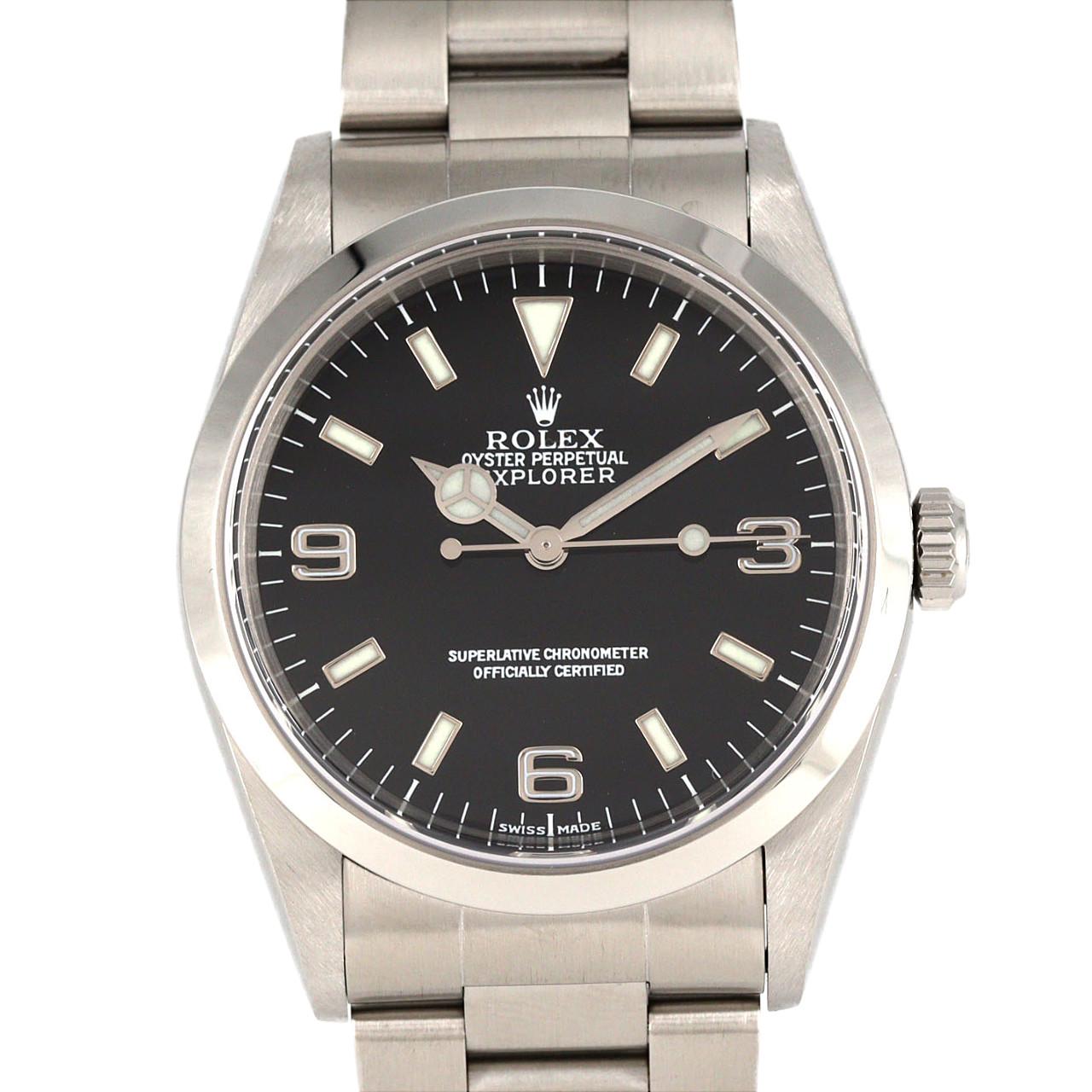 ロレックス エクスプローラーI 14270 SS 自動巻 P番