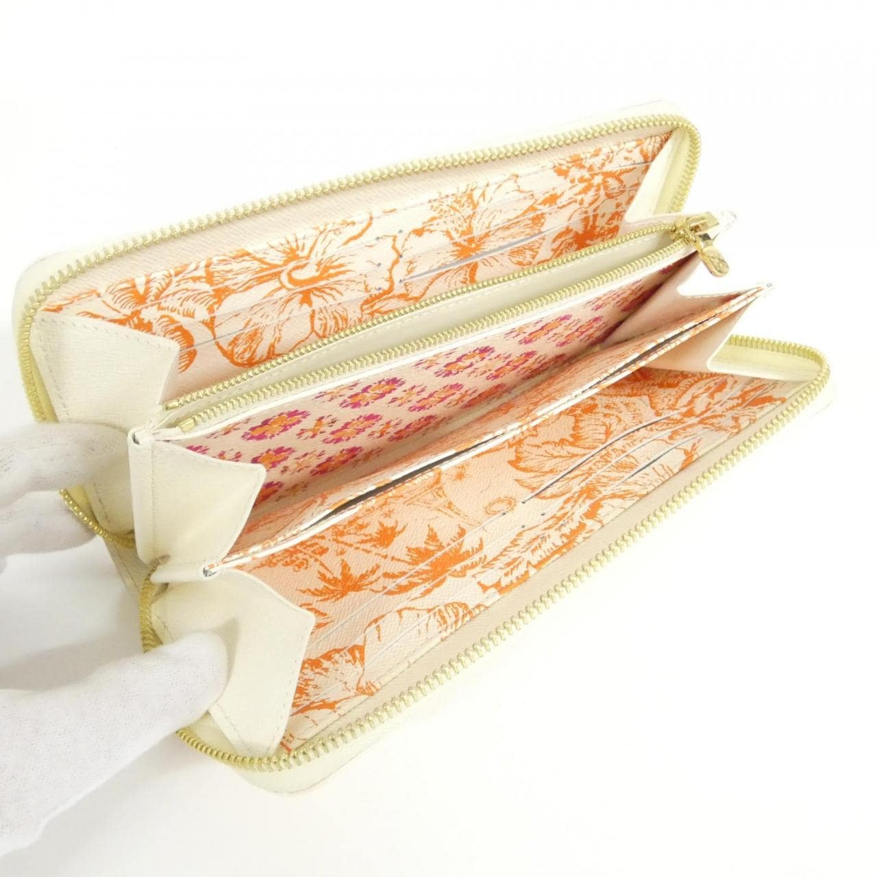 ルイヴィトン モノグラムタイル(LVバイザプール) ジッピー ウォレット M11455 財布