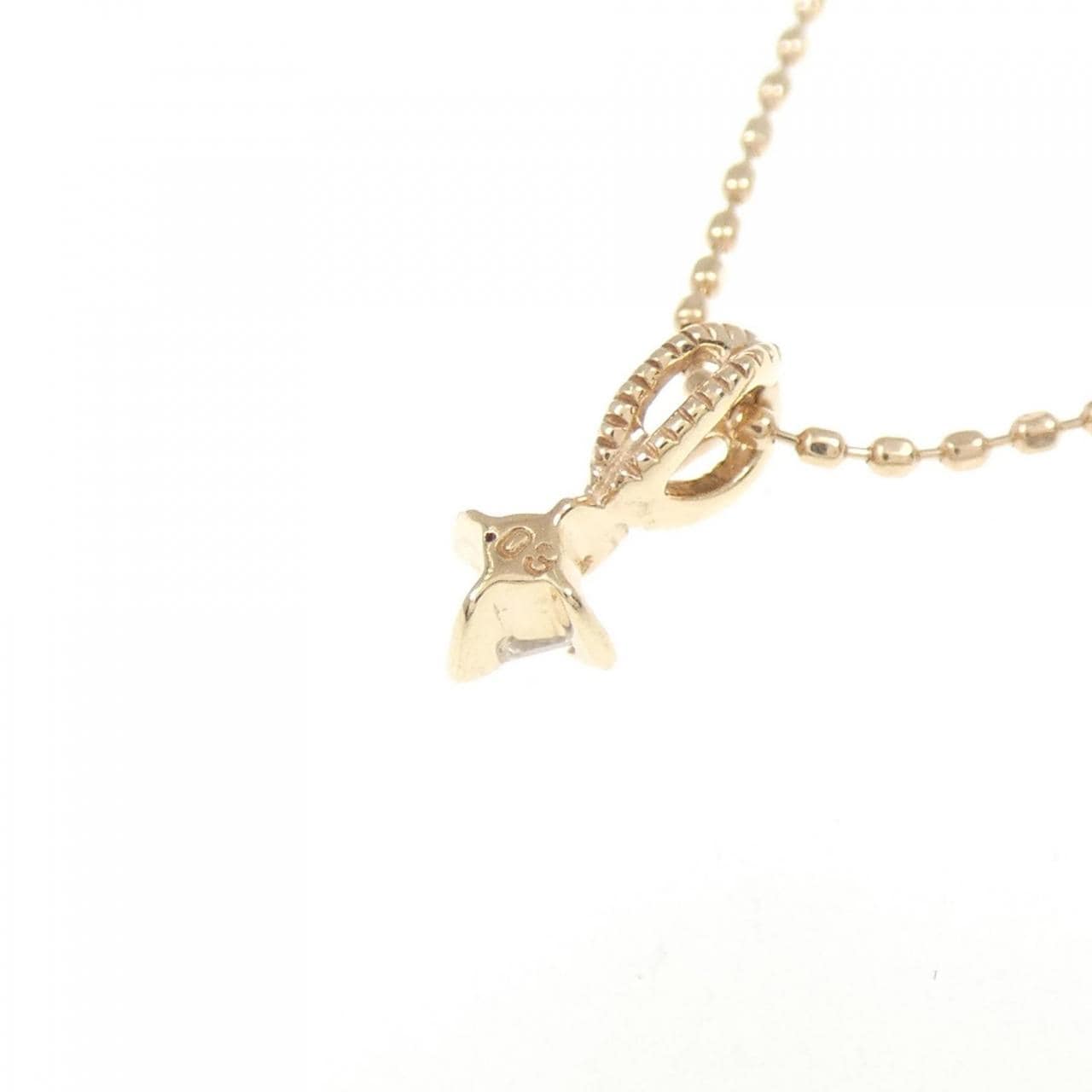 Agete Diamond Necklace 0.03CT
