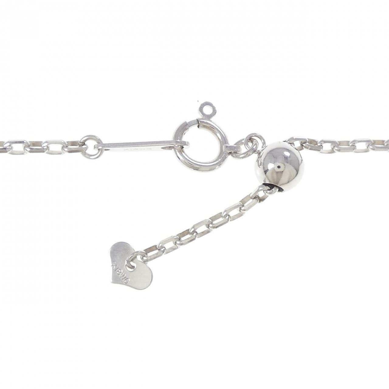 K18WG チェーン ネックレス