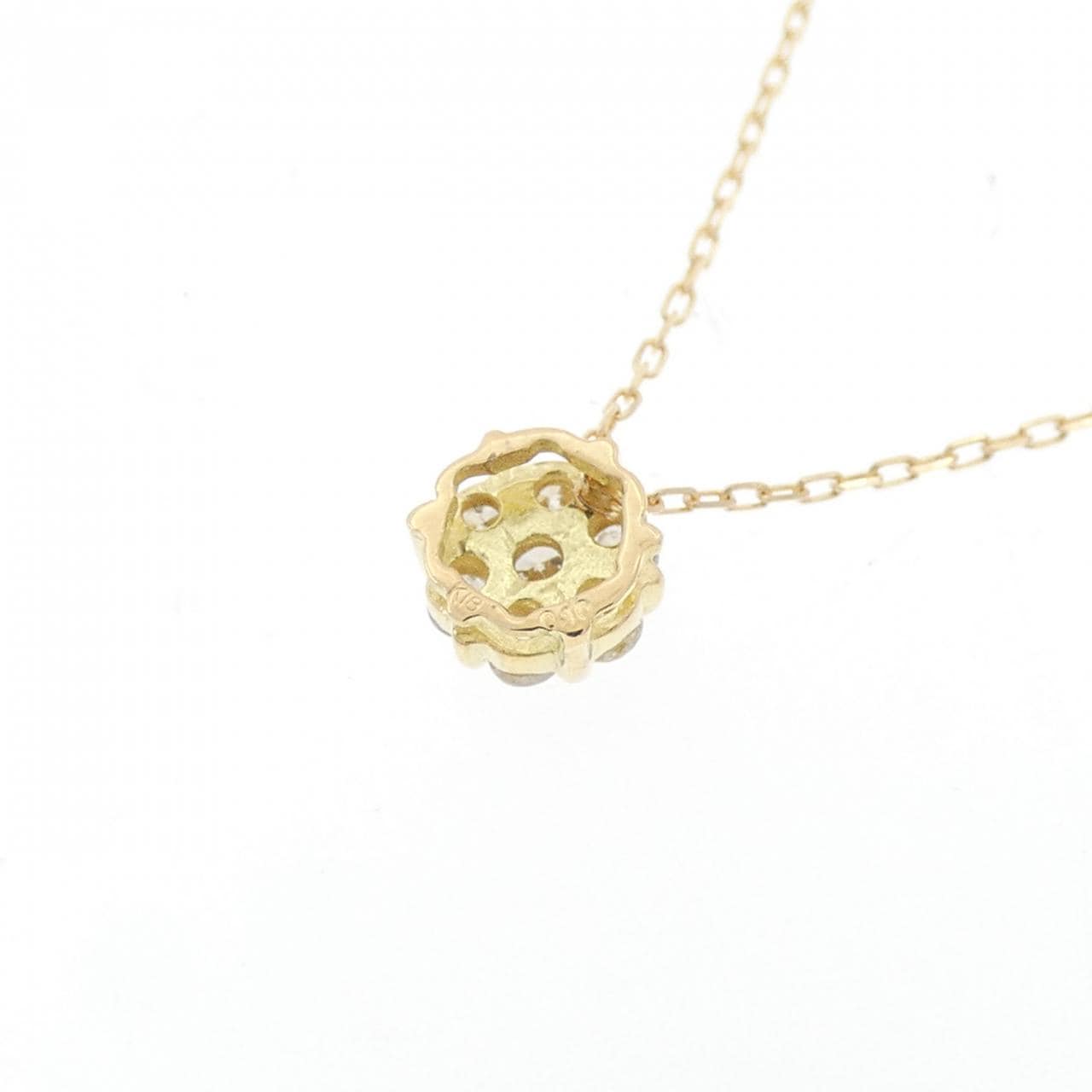 【新品】K18YG ダイヤモンド ネックレス 0.10CT