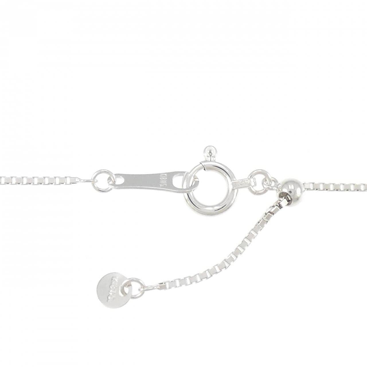 K18WG/K18PG ハート ダイヤモンド ネックレス 0.10CT