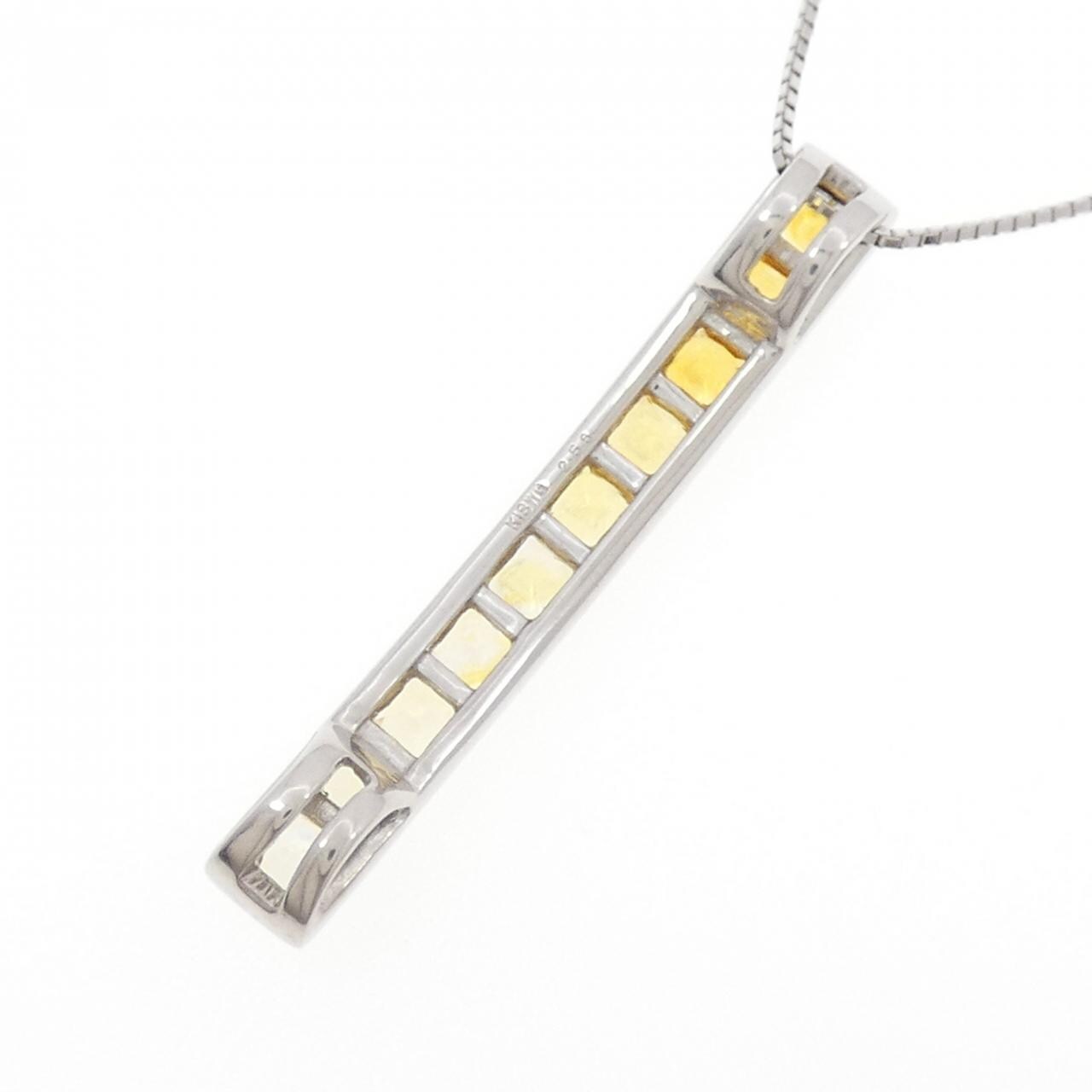 K18WG サファイヤ ネックレス 2.56CT