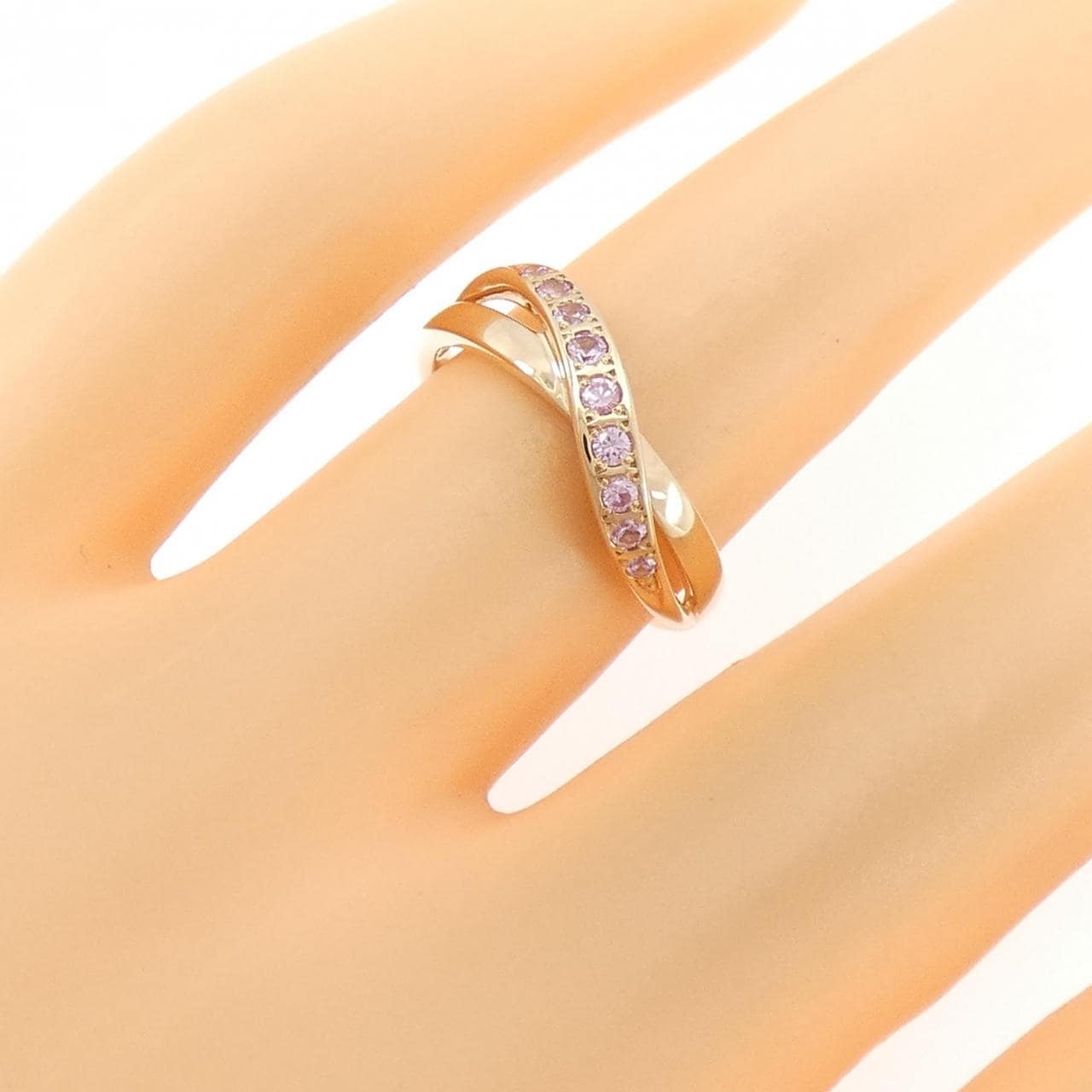 4゜C サファイヤ リング