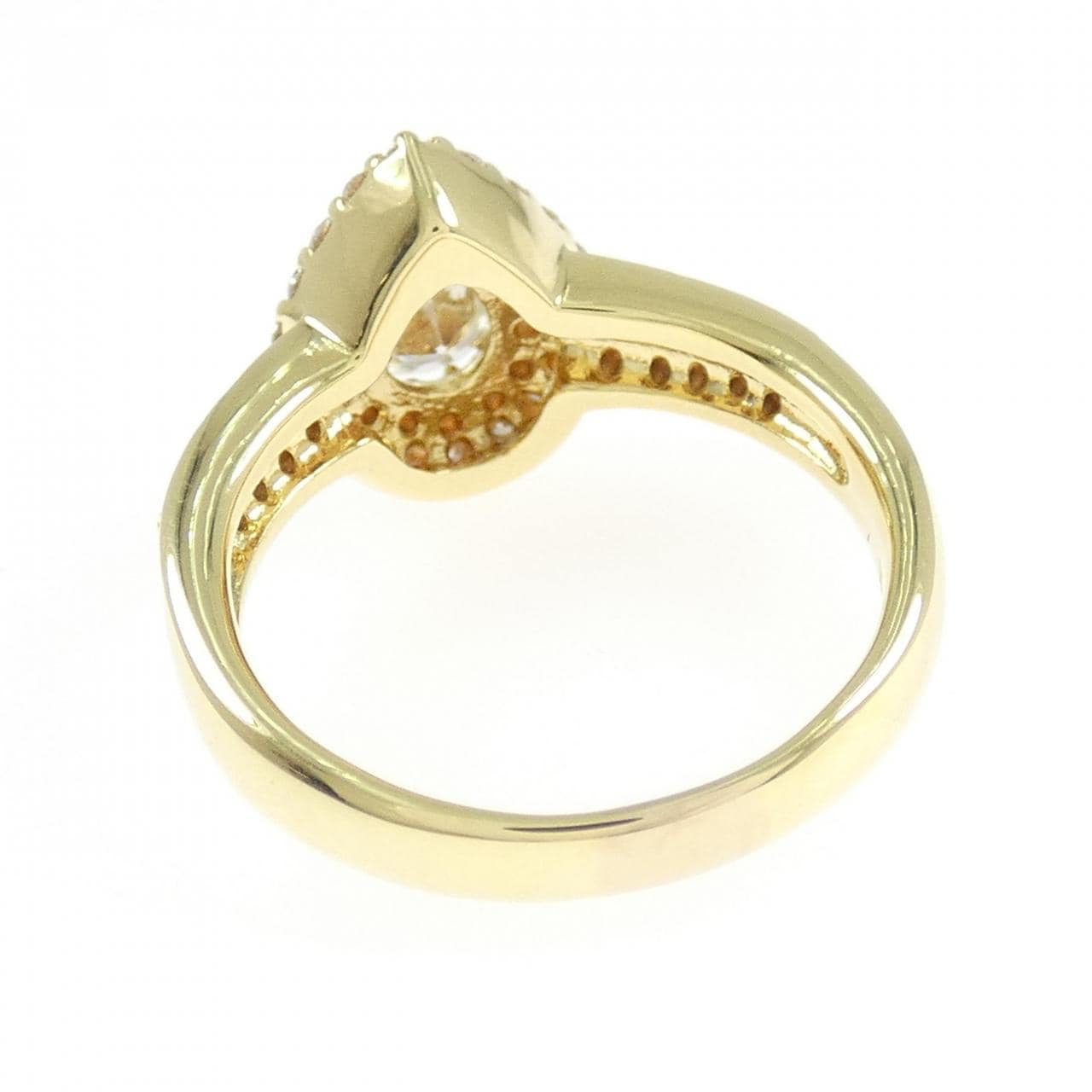 K18YG ダイヤモンド リング 0.45CT