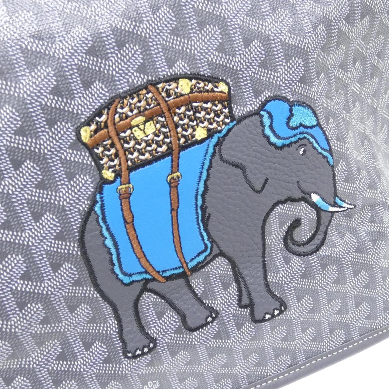 ゴヤール アンジュ エレファント エンブロイダリー PM バッグ