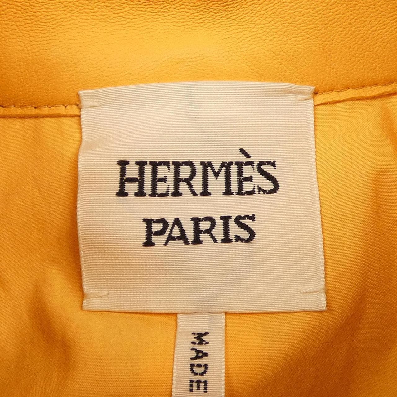 エルメス HERMES 2E1110D3 レザーコート