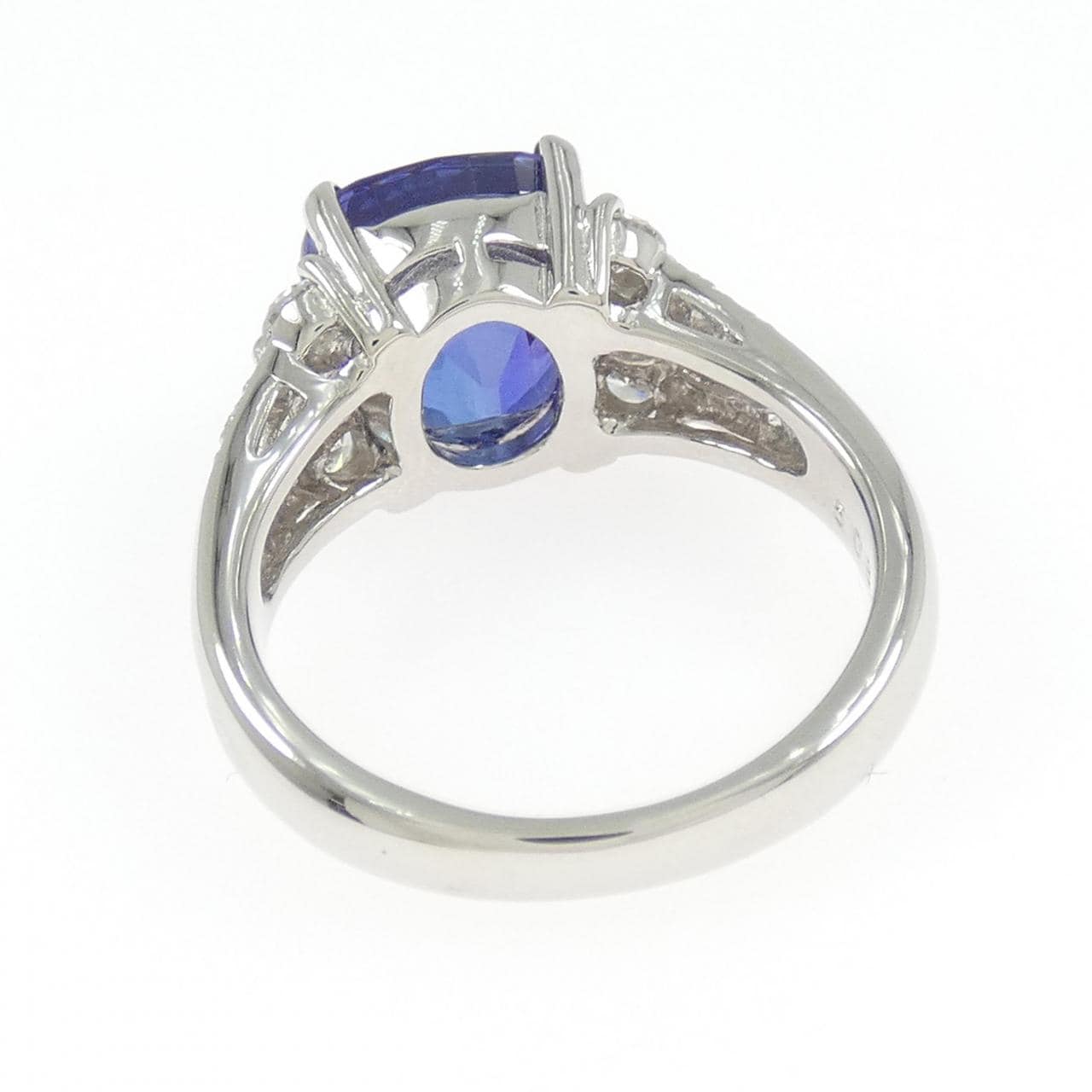 PT900 タンザナイト リング 5.08CT