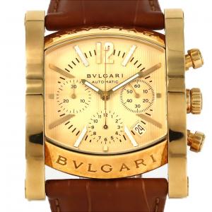 ブルガリ アショーマクロノ YG AA48GCH/AA48C13GLDCH YG 自動巻