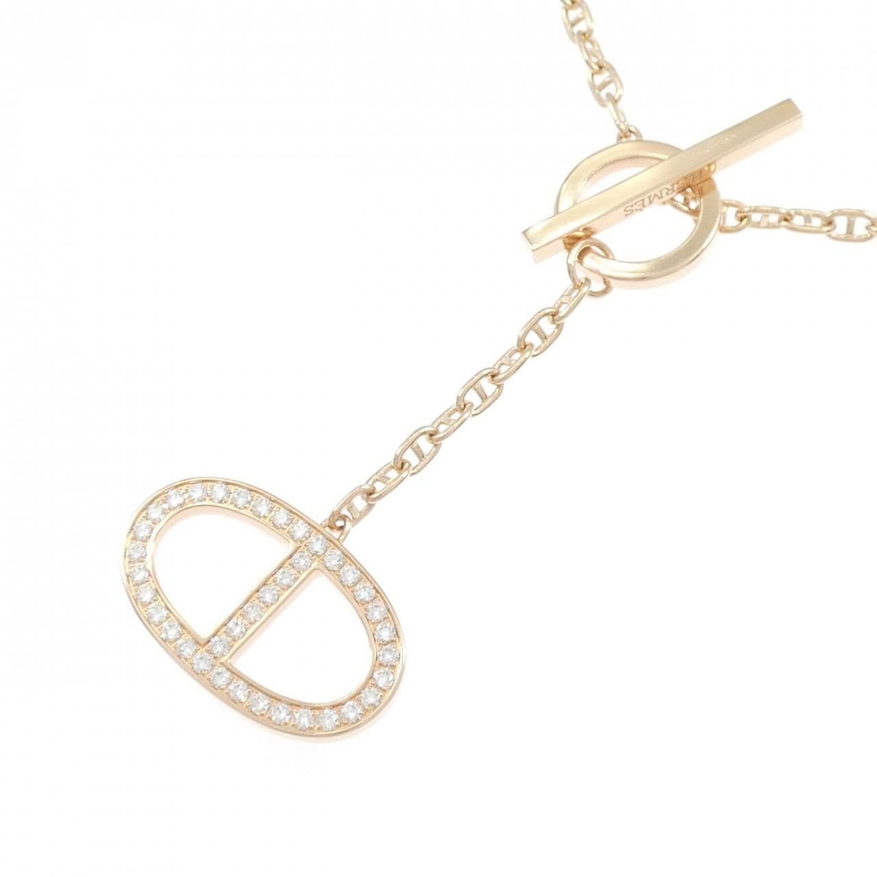 エルメス シェーヌダンクル コントゥール ネックレス