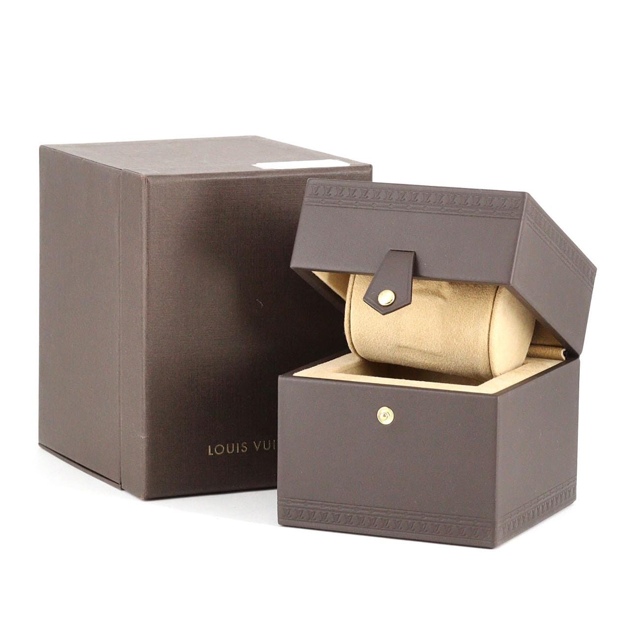 ルイヴィトン タンブールクロノヴォワイヤージュ Q102L SS 自動巻