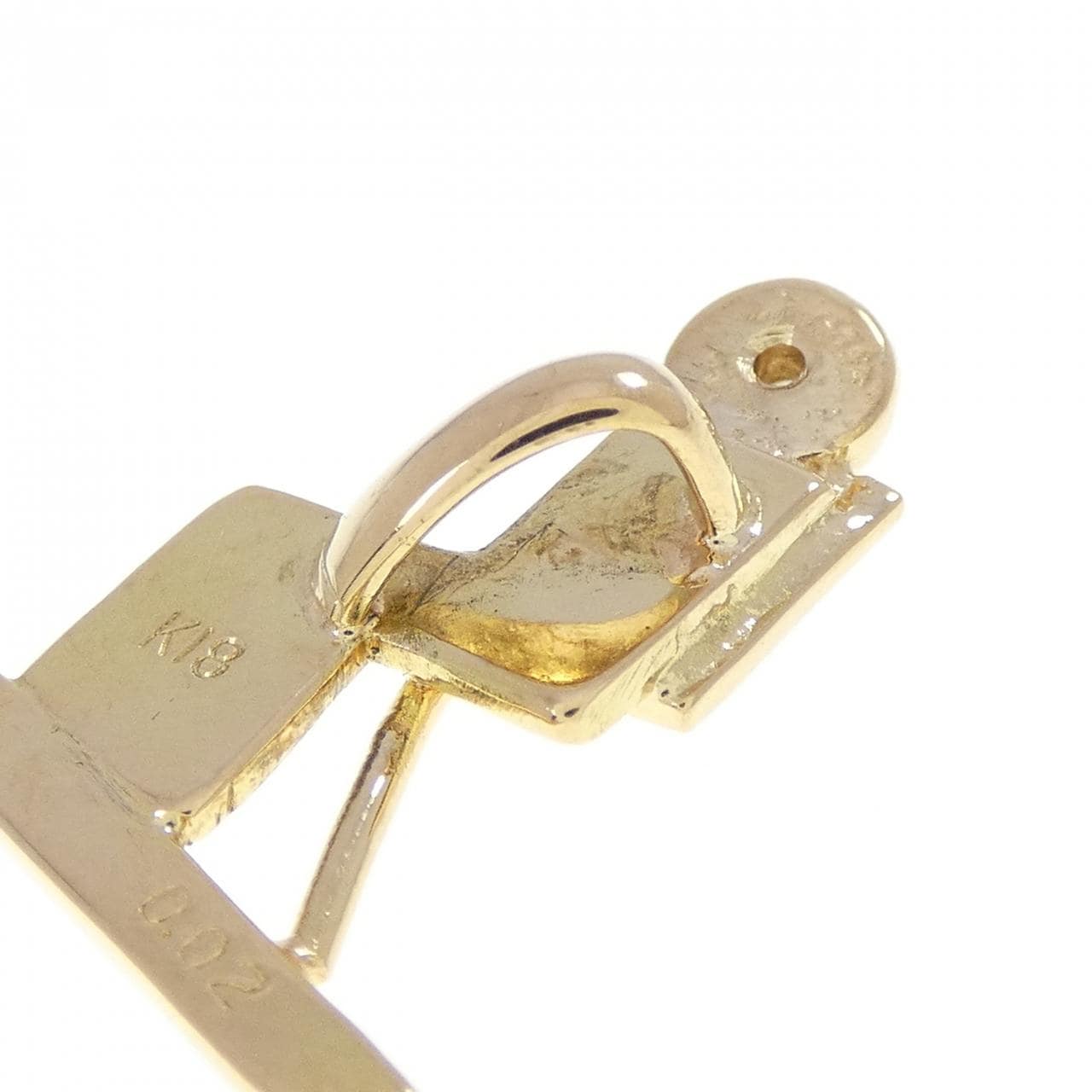 K18YG ダイヤモンド ペンダント 0.02CT