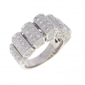 K18WG ダイヤモンド リング 1.00CT