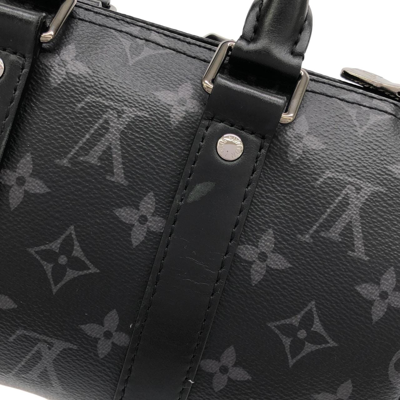 ルイヴィトン モノグラム エクリプス リバース キーポル バンドリエール 25cm M46271 ボストンバッグ