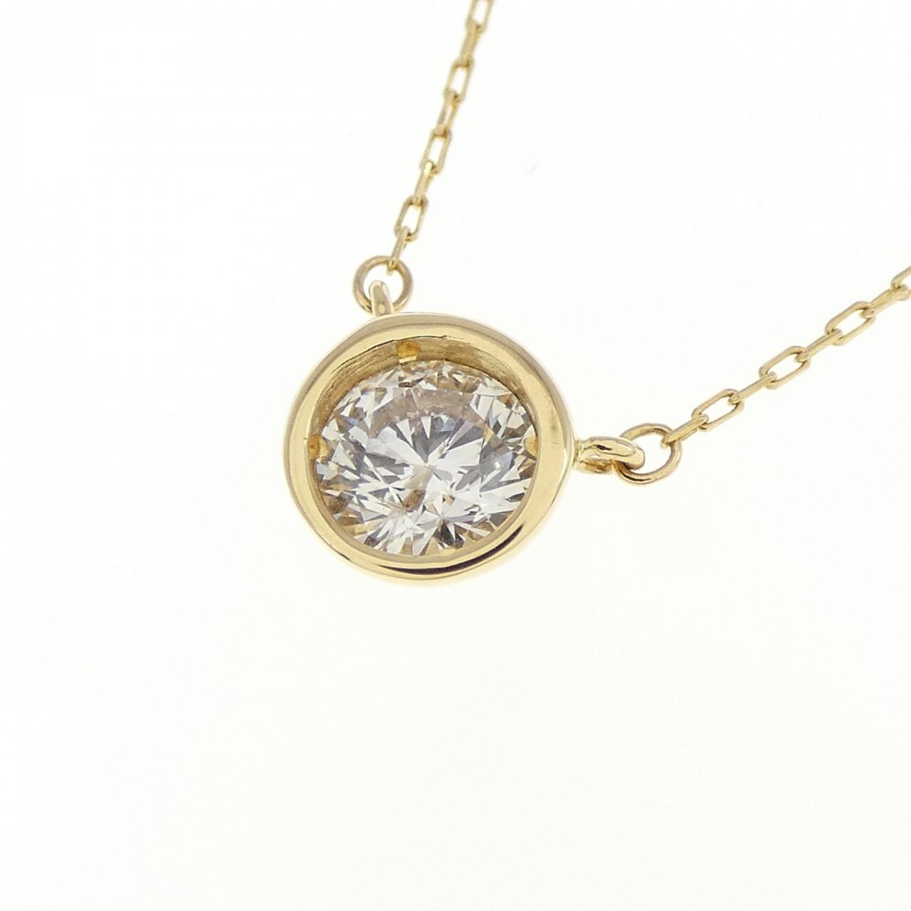 K18YG ダイヤモンド ネックレス 0.30CT