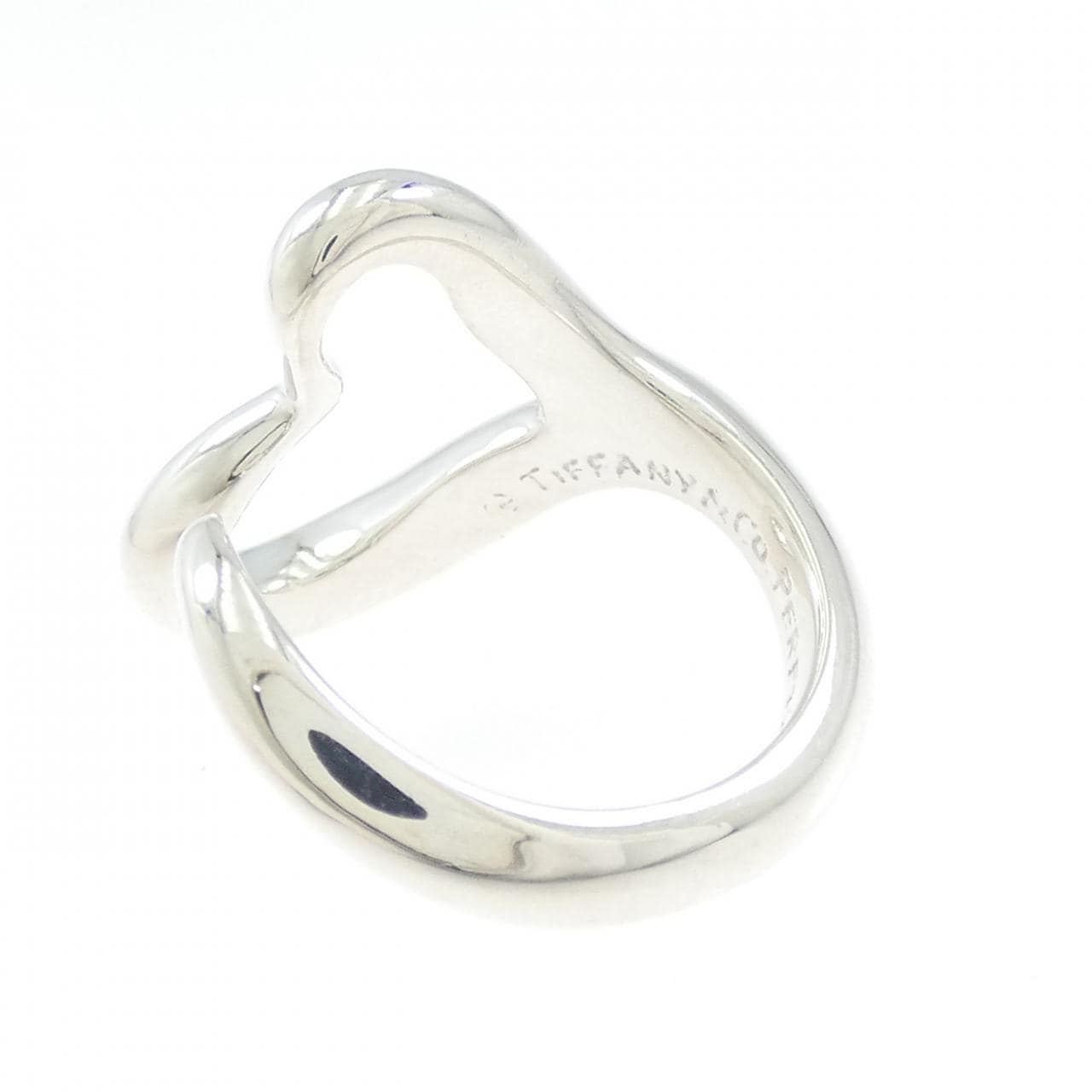 ティファニー オープンハート リング
