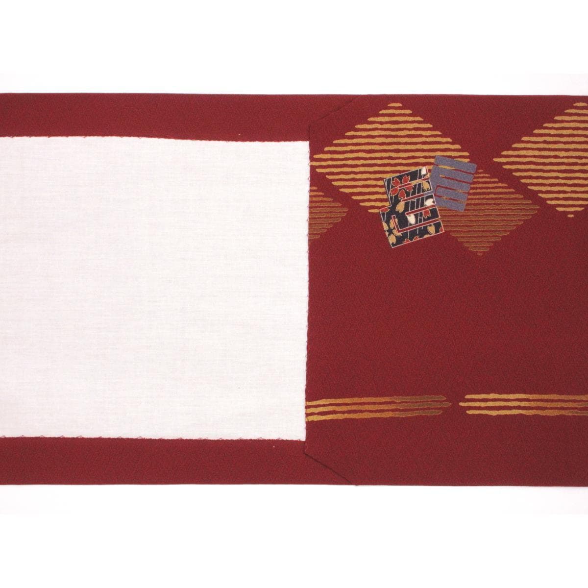 【未使用品】名古屋帯　染帯　開き名古屋　全通柄