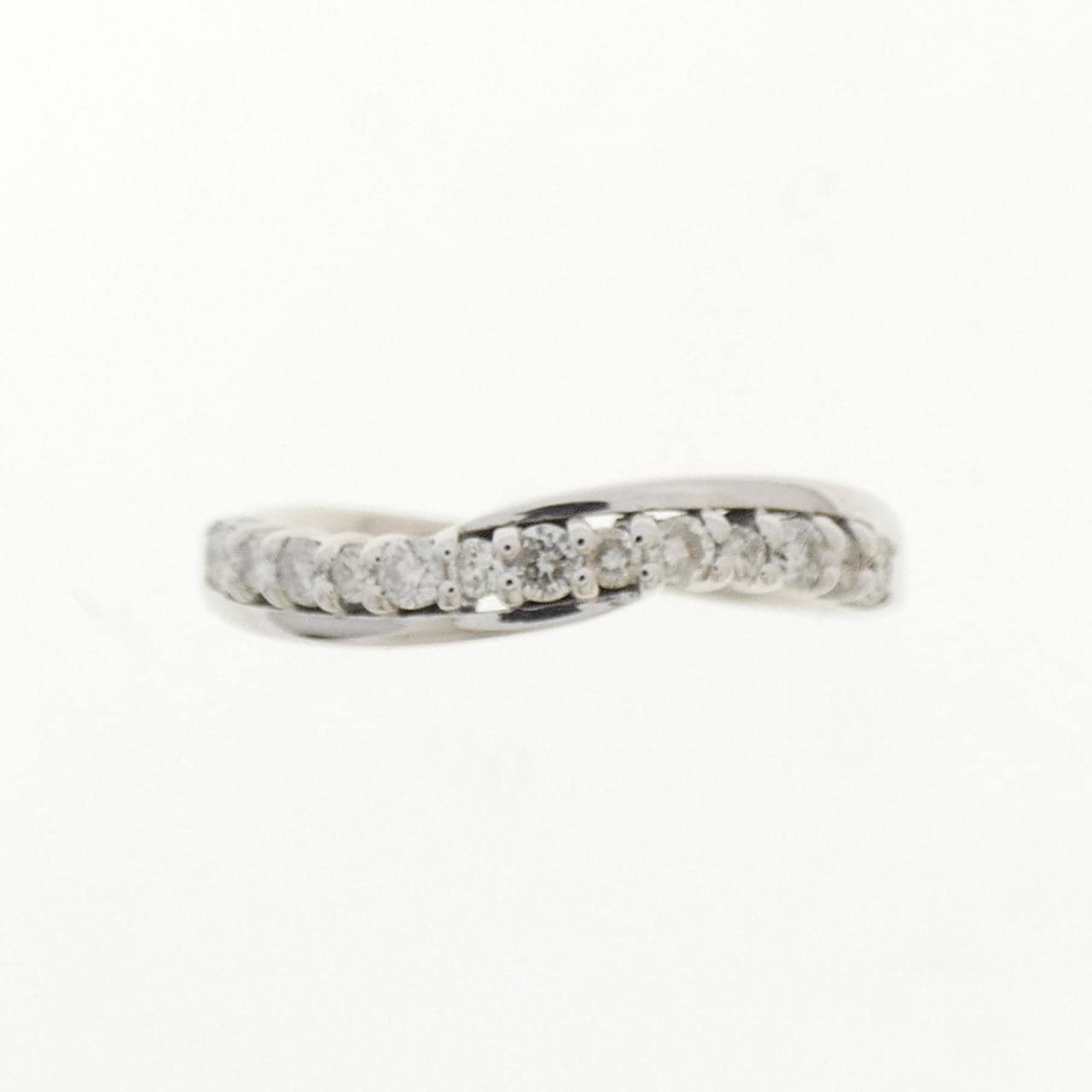K18WG ダイヤモンド リング 0.20CT