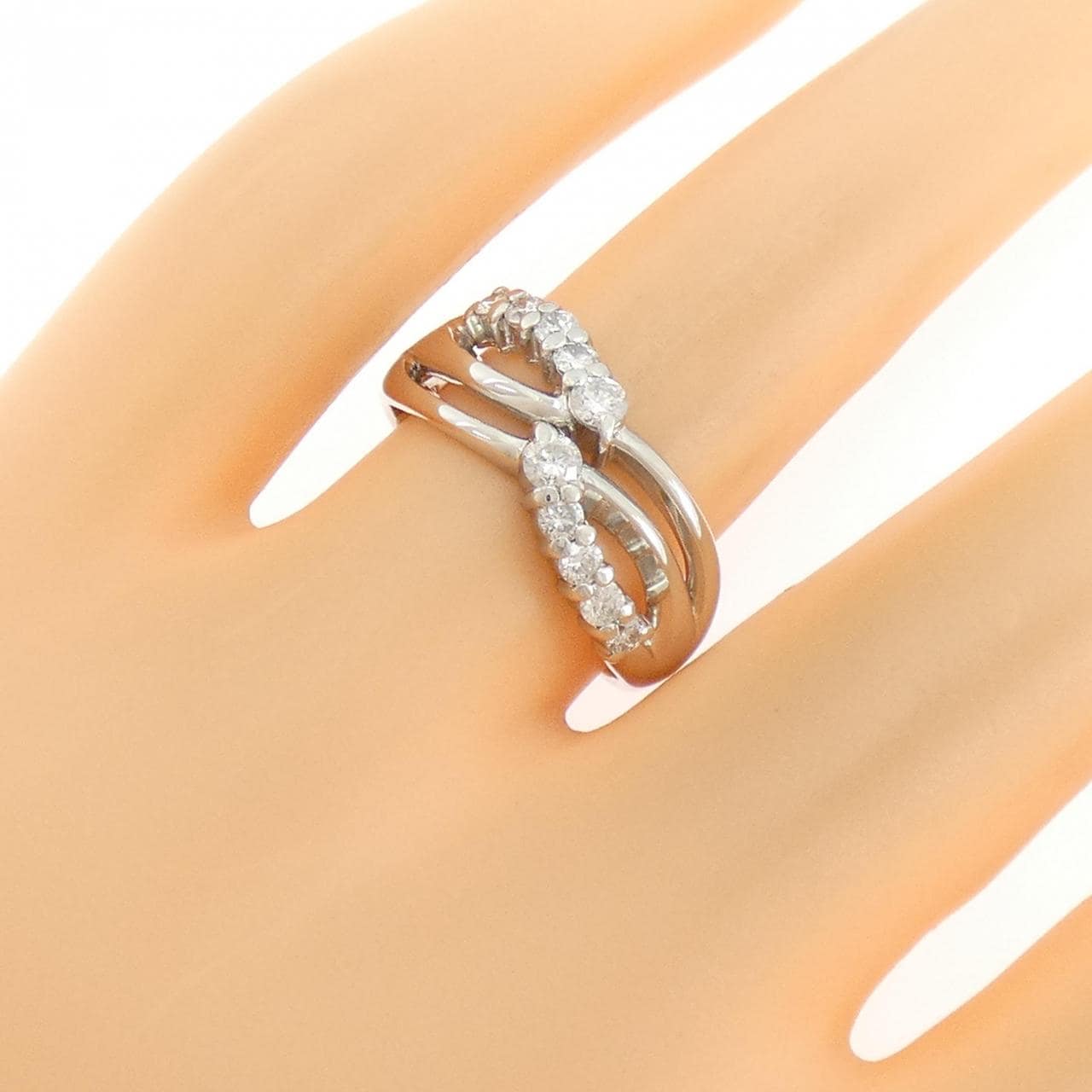 PT900 ダイヤモンド リング 0.45CT