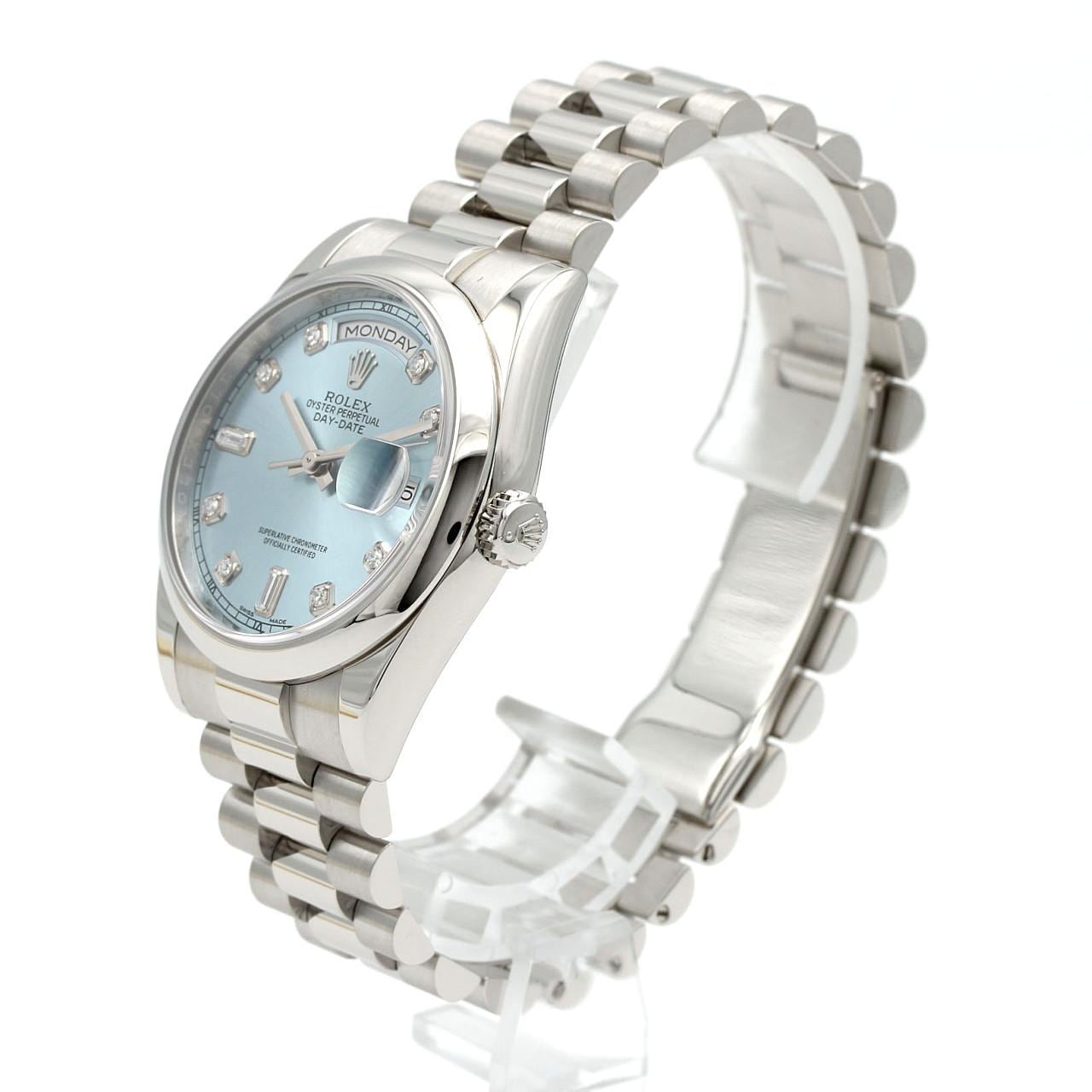 ロレックス デイデイト 118206A PT 自動巻 ランダム番