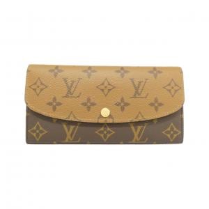 ルイヴィトン モノグラム リバース ポルトフォイユ エミリー M82157 財布