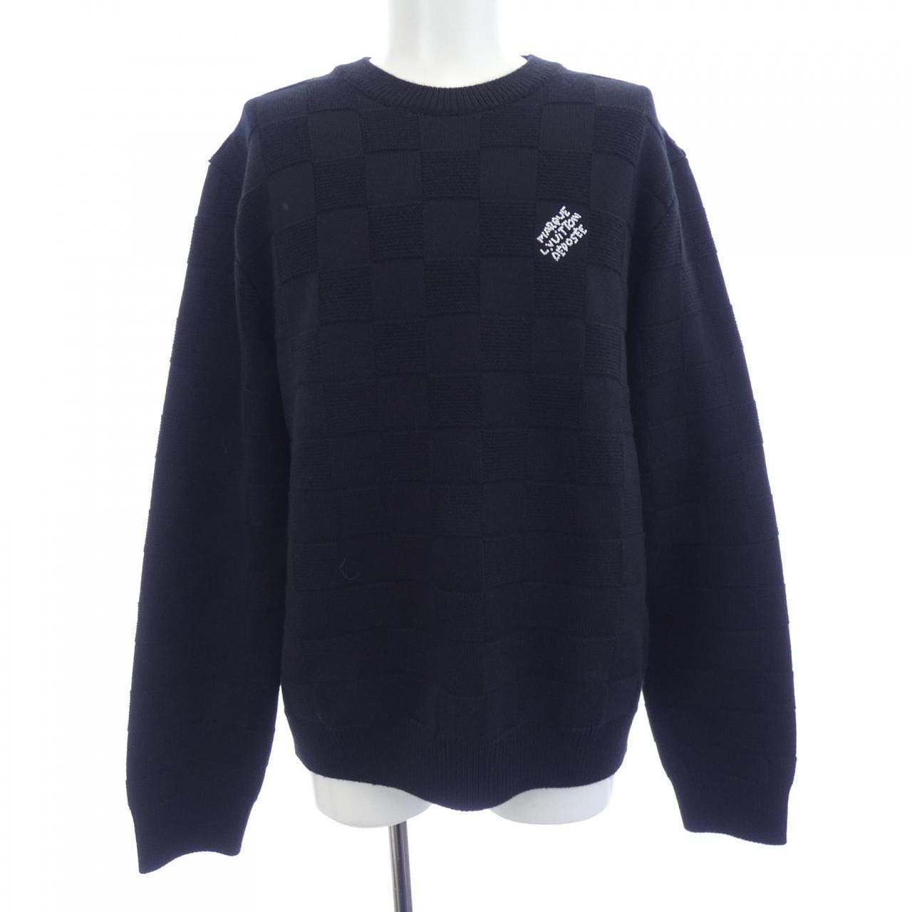 ルイヴィトン LOUIS VUITTON ダミエプルオーバーウィズパールシグネチャー HQN69WZLL ニット