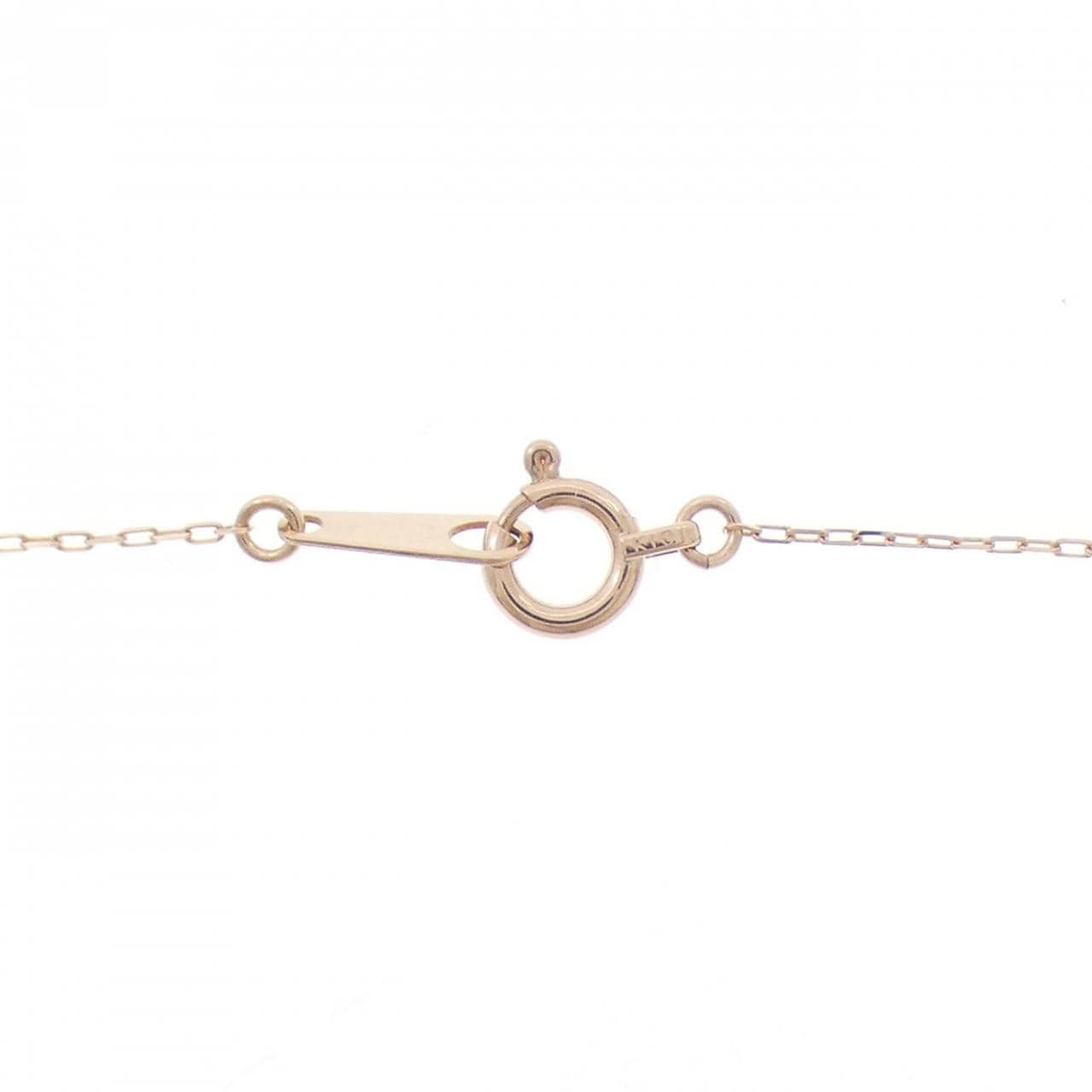 K10PG ダイヤモンド ネックレス 0.08CT