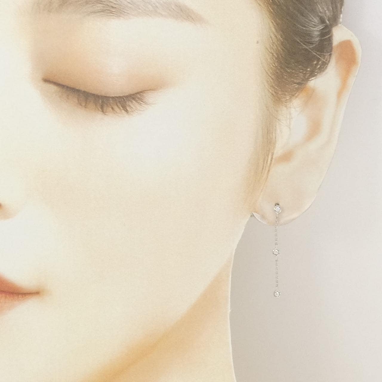 スタージュエリー ピアス 0.04CT 片耳