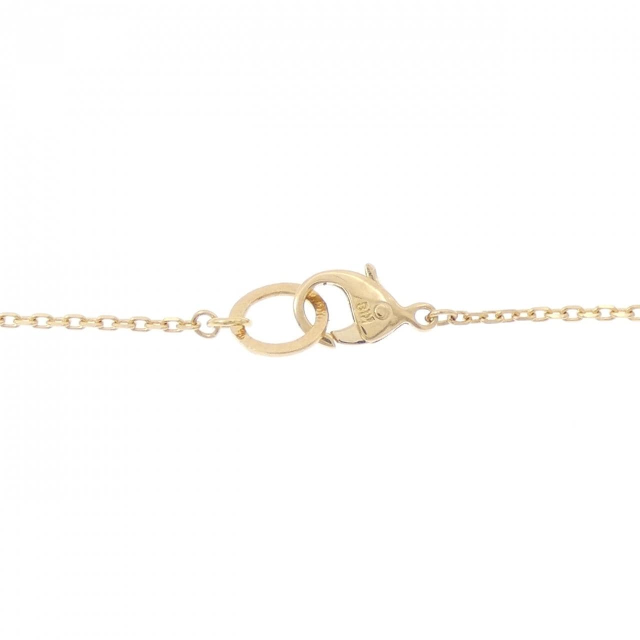 K18YG ダイヤモンド ネックレス 0.411CT