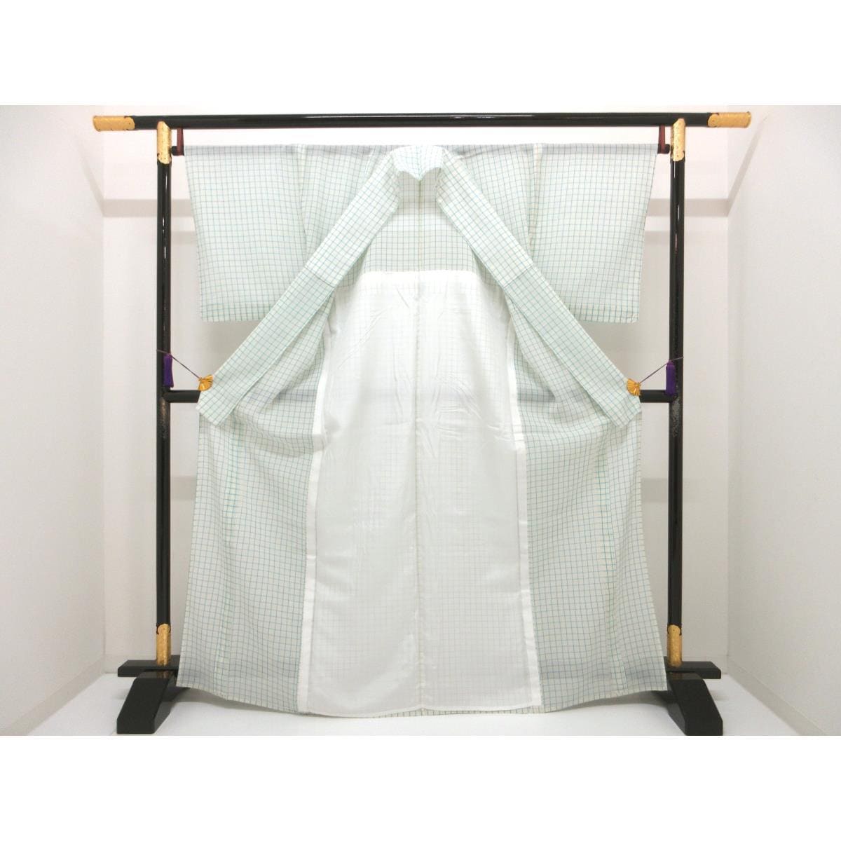 【未使用品】単衣　紗紬織