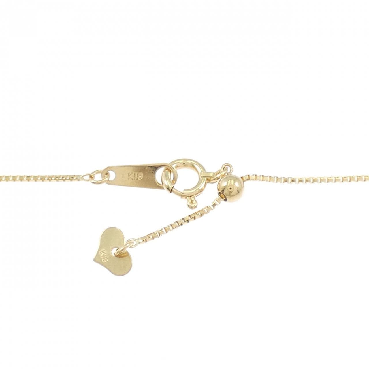 K18YG サファイヤ ネックレス 0.31CT
