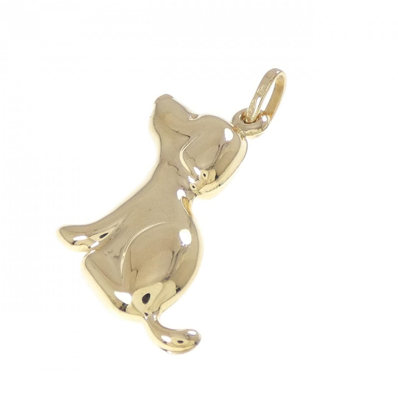 750YG ドッグ ペンダント