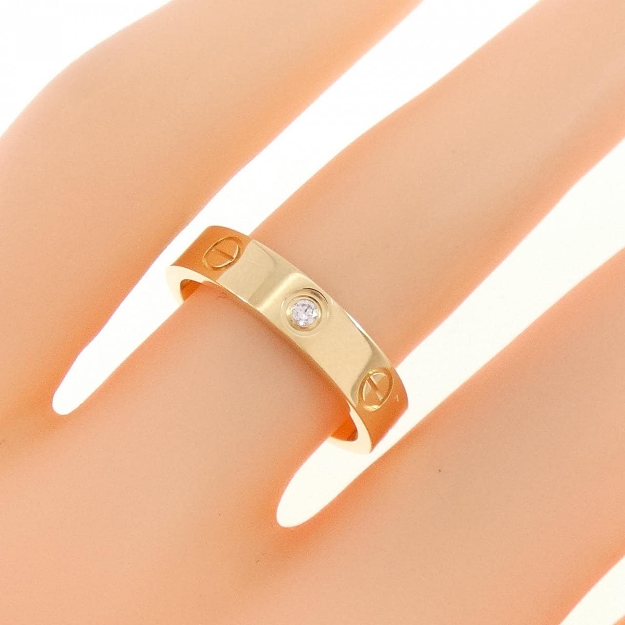 カルティエ ミニラブ 1P リング